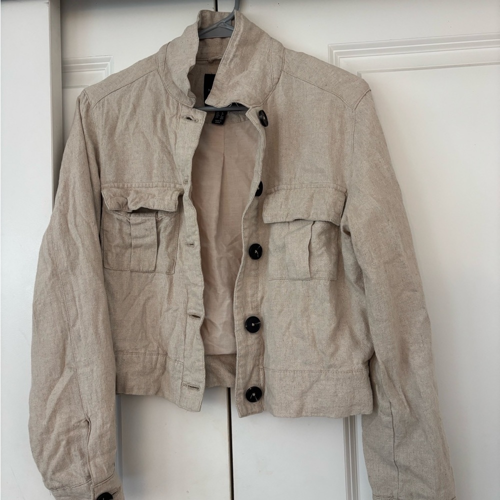 New Look Light Tan Utility Jacket